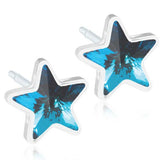 Star Crystals 6mm - 100% Nickel Free Medical Plastic