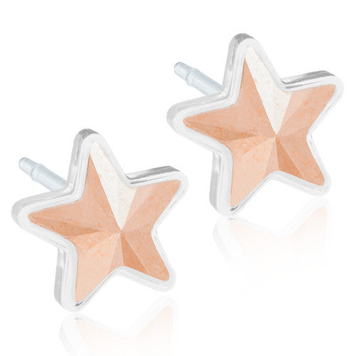 Star Crystals 6mm - 100% Nickel Free Medical Plastic