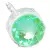 Crystal Earrings, 4mm, 6mm & 8mm - 100% Nickel Free - Medical Plastic