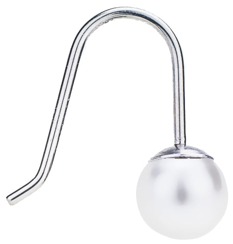 Pearl Earrings - White in 4mm, 5mm, 6mm, 8mm & 10mm