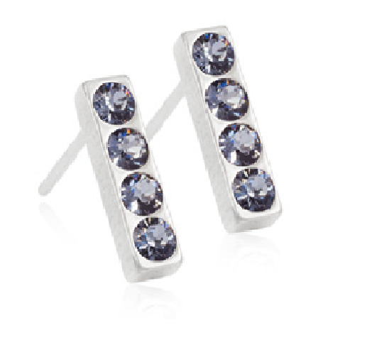 Natural Titanium - Pendant Brilliance Straight Crystals- 10mm & 20mm