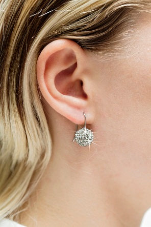 Natural Titanium - Pendant, 12mm Crystal Ball