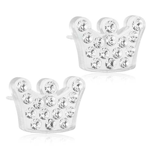 Brilliance 7mm & 9mm Earrings- 100% Nickel Free Medical Plastic