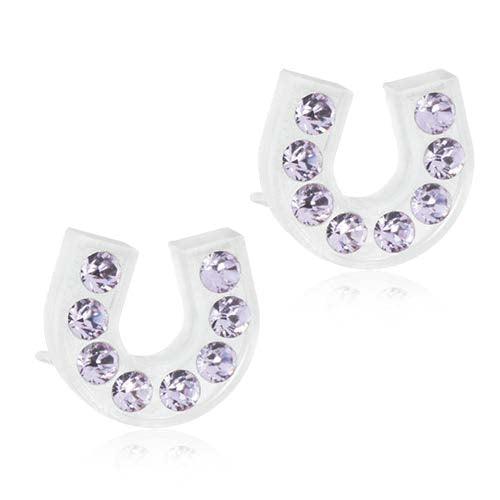 Brilliance 7mm & 9mm Earrings- 100% Nickel Free Medical Plastic