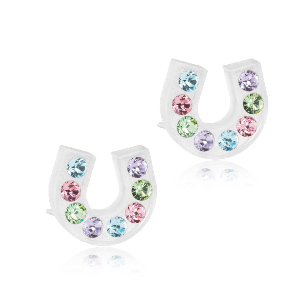 Brilliance 7mm & 9mm Earrings- 100% Nickel Free Medical Plastic