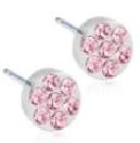 Brilliance Plenary 5mm - Titanium Earrings
