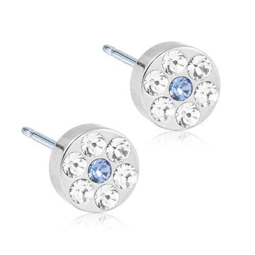 Brilliance Plenary 5mm - Titanium Earrings