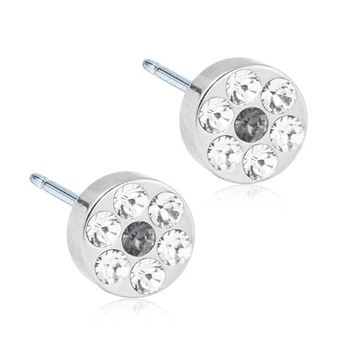 Brilliance Plenary 5mm - Titanium Earrings