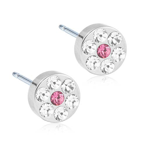Brilliance Plenary 5mm - Titanium Earrings